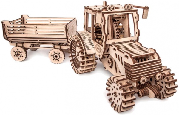 3D-конструктор МІКО Трактор с прицепом