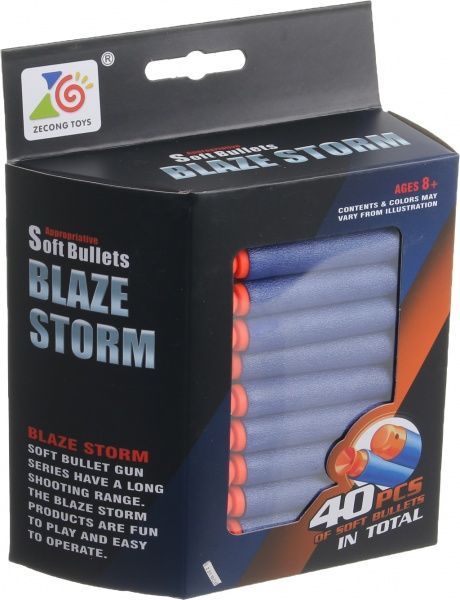Набір м’яких куль Blaze Storm 40 шт. ZC08