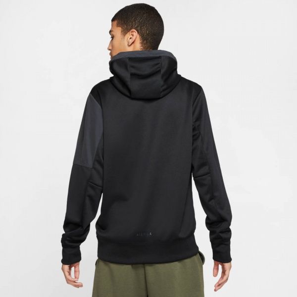 Джемпер Nike M NSW AIR MAX PK PO HOODIE CU0115-010 р. 2XL чорний