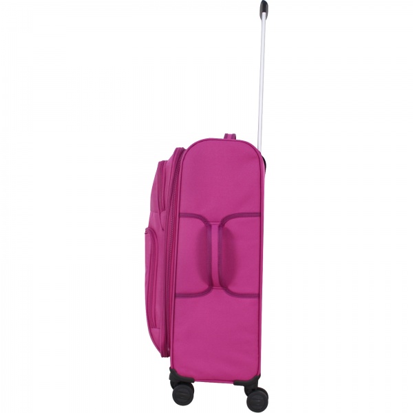Чемодан Bagland М New 70 л малиновый 3799124 