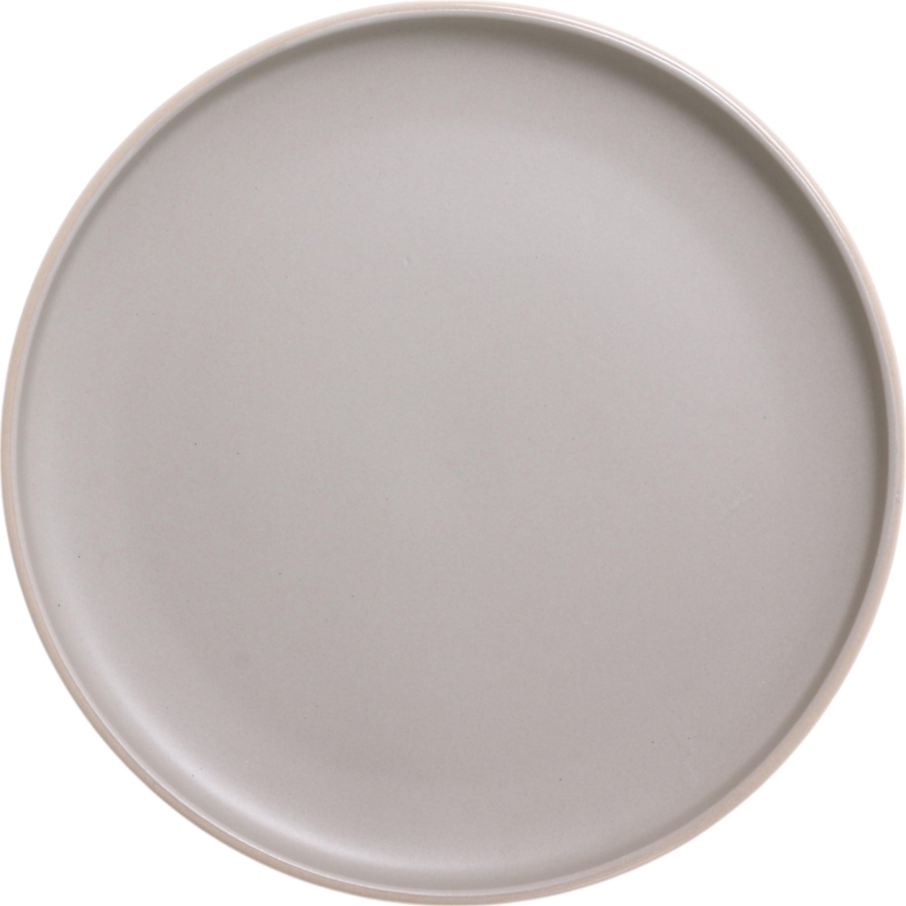 Тарелка подставная Bella Vita Valley 26,5 см серая