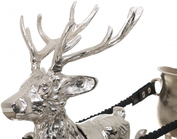 Статуэтка олень с санками 66x40x15 12917 mini