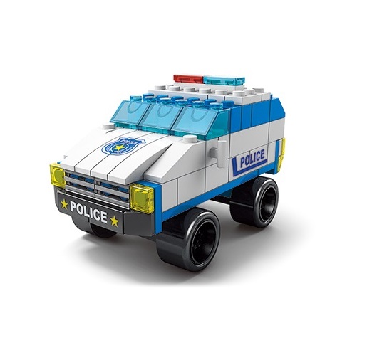 Конструктор SHANTOU YISHENG Полиция 1000деталей K8978-4