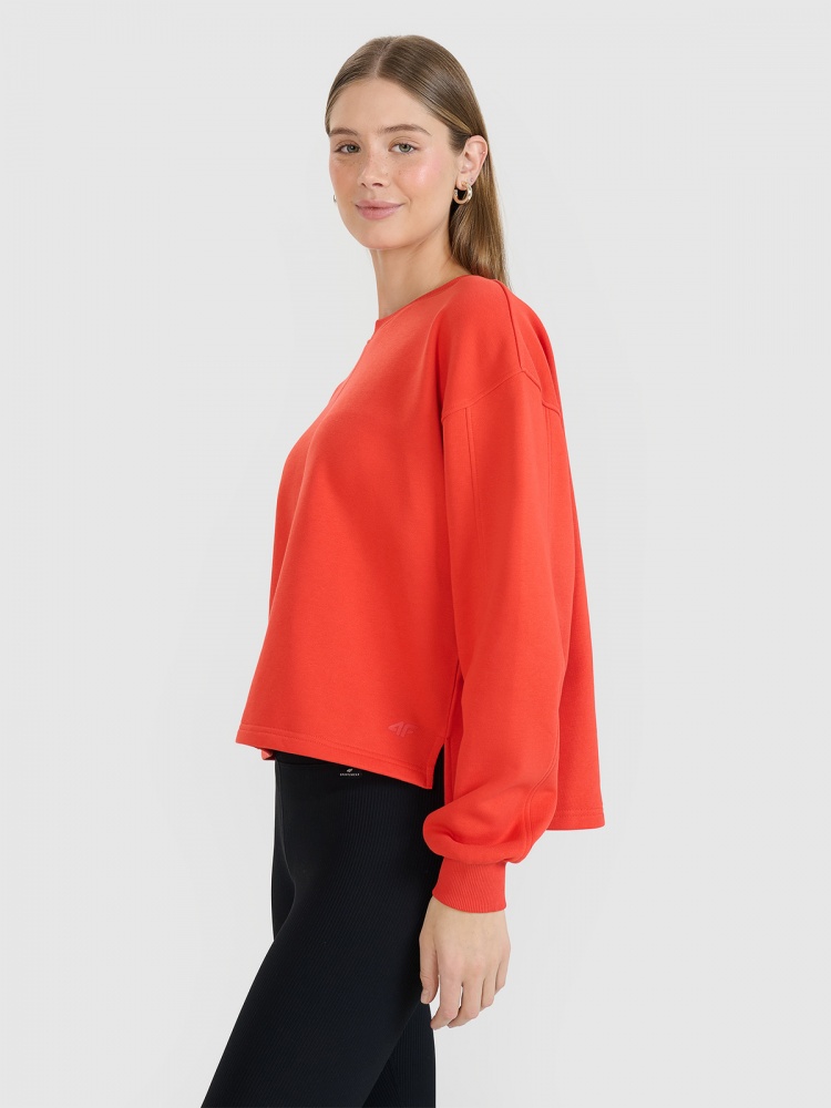 Свитшот 4F SWEATSHIRT F1543 4FWSS25TSWSF1543-62S р.M красный