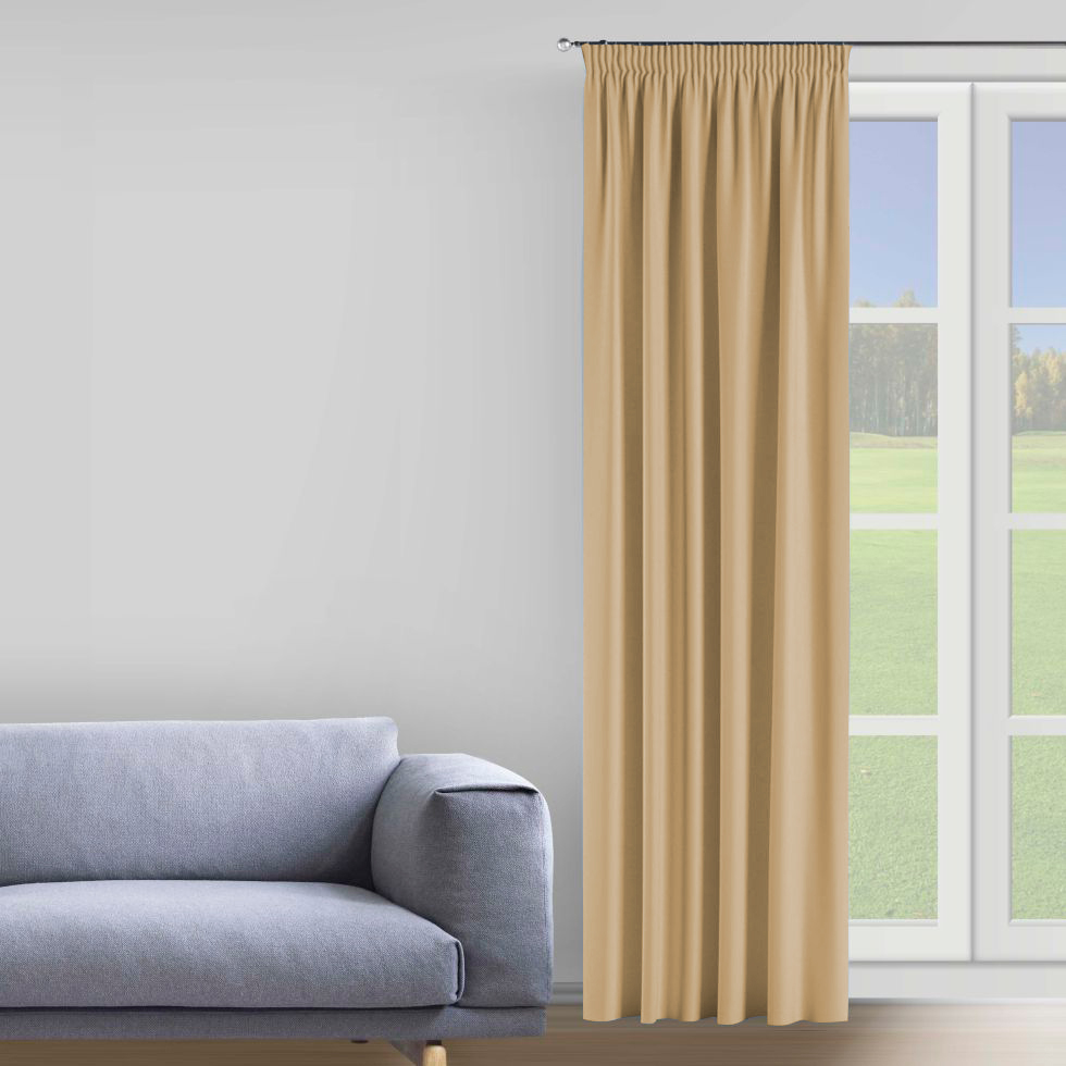 Штора VELOUR 275х150 кремовый La Nuit