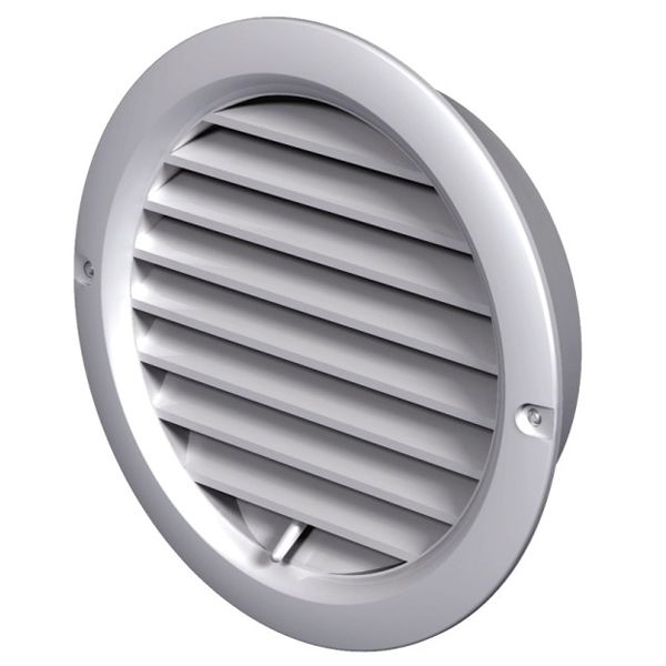 Решітка Вентс МВ 150 бВР пластик білий 