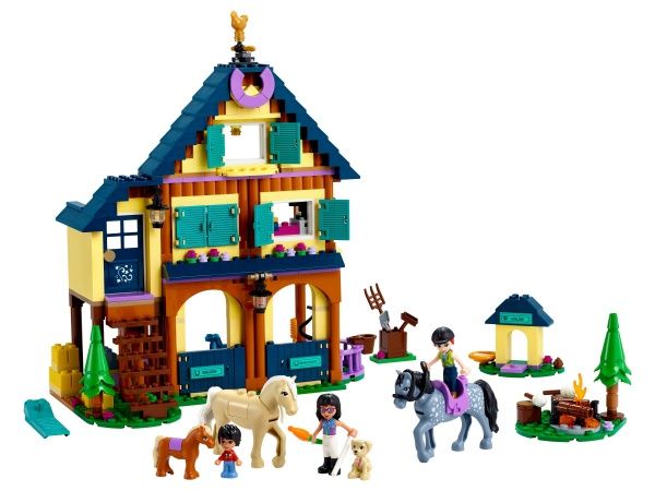 Конструктор LEGO Friends Лесной клуб верховой езды 41683