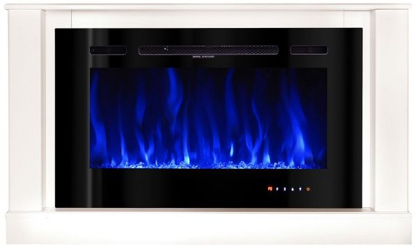 Камінокомплект ART FLAME Бернард міні & Аделі (білий)