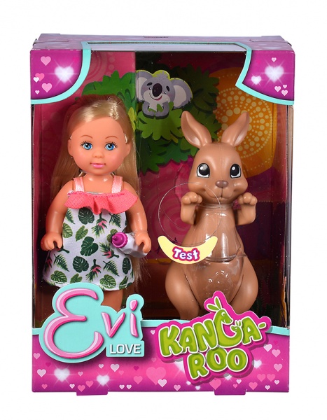 Ляльковий набір Simba Еві і кенгуру з малюком