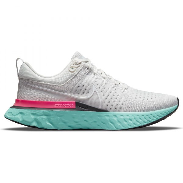 Кроссовки Nike React Infinity Run Flyknit 2 CT2357-005 р.US 8,5 серо-бирюзовый