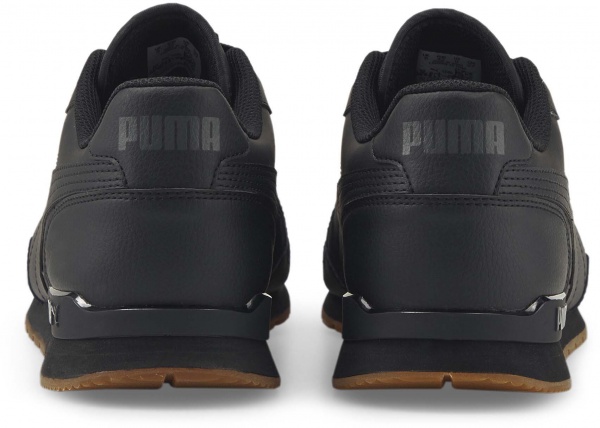 Кроссовки Puma ST RUNNER V3 L PUMA BLACK-PUMA BLACK-GUM 38485504 р.40 черный