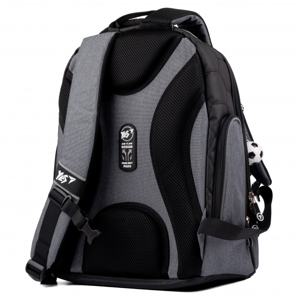 Рюкзак школьный YES Sport S-87 Football черный