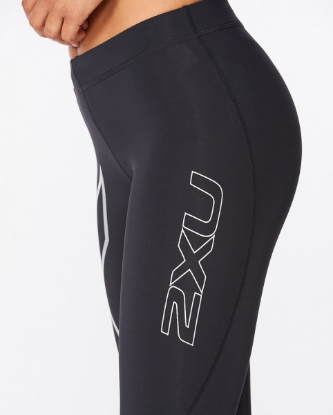 Лосины 2XU Core Compression Tights WA4173b_BLK/SIL р.S черный