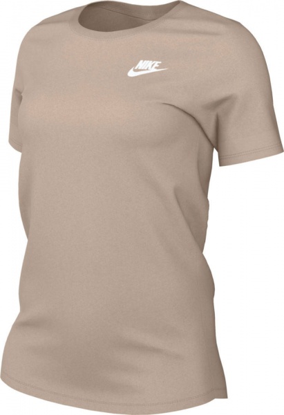 Футболка Nike W NSW TEE CLUB DX7902-126 р.M бежевий