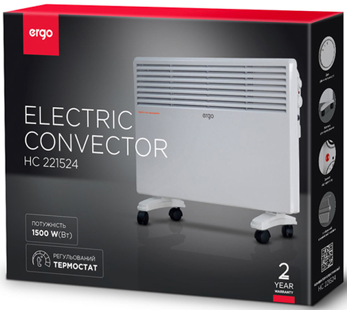 Конвектор електричний Ergo HC 221524