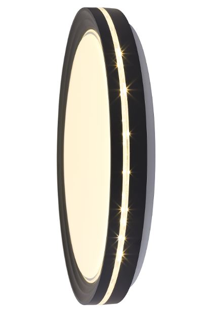 Светильник потолочный Sensio ASTERIA с пультом 60 Вт белый с черным 3000-6500 К LED-SENS-ASTERiA-60