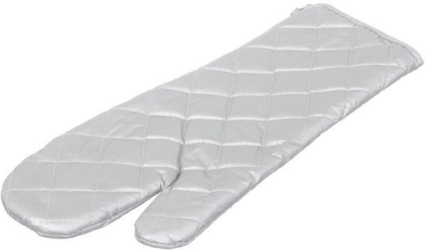 Варежка промышленная для печи металлик 40 см