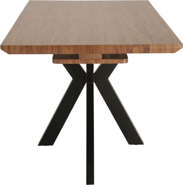 Стол обеденный GT Racer DT0730 (140-180x80x76) Dark Oak 