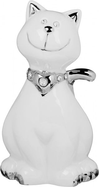 Статуэтка Котик в гламурном ошейнике HY21083-1