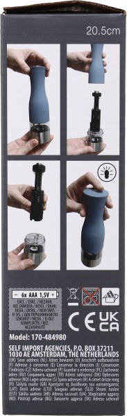 Мельница для специй на батарейках KPM