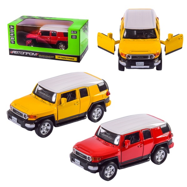 Автомодель Автопром 1:32 Toyota FJ Cruiser в ассортименте 68304