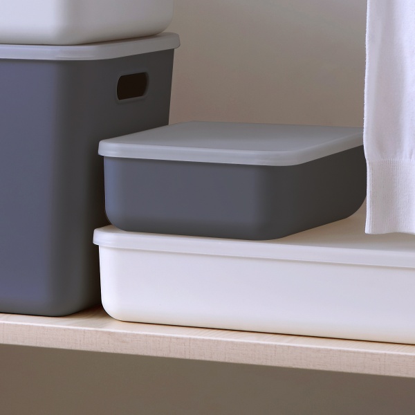 Ящик для зберігання MVM FH-10 GRAY XS 80x257x180 мм