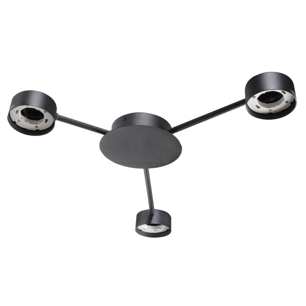 Люстра потолочная Светкомплект G Time 3xGX53 черный 