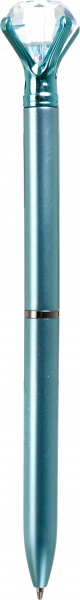 Ручка шариковая Бриллиант голубая чернила синие 