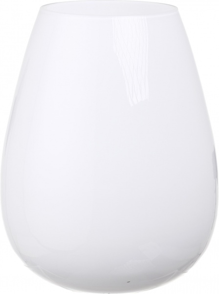 Ваза Wrzesniak Glassworks Tear 22 см белый 