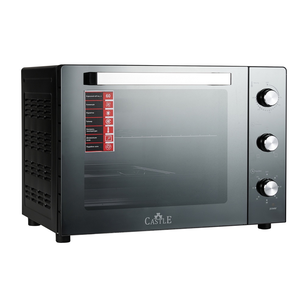 Электрическая печь Castle CPE-60B 4820259870492