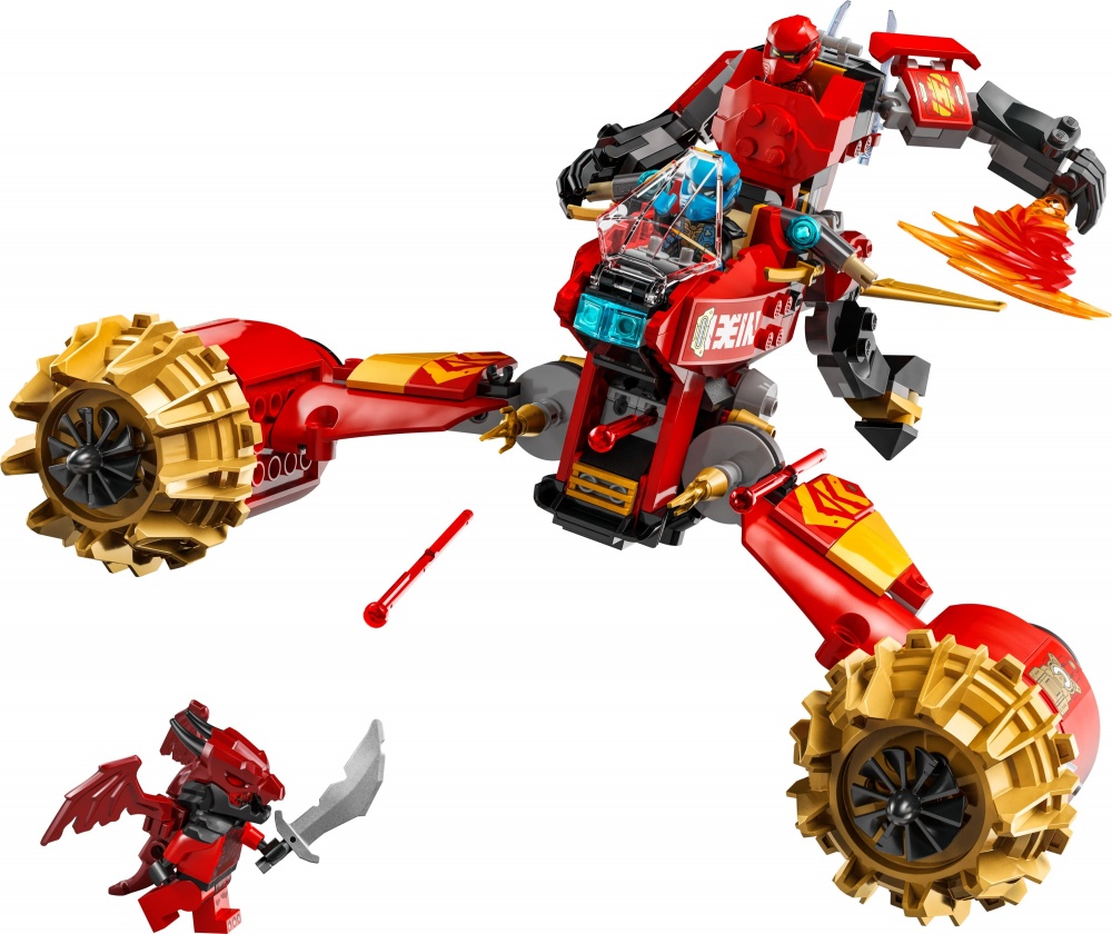 Конструктор LEGO NINJAGO Штормовой робот-всадник Кая 71830