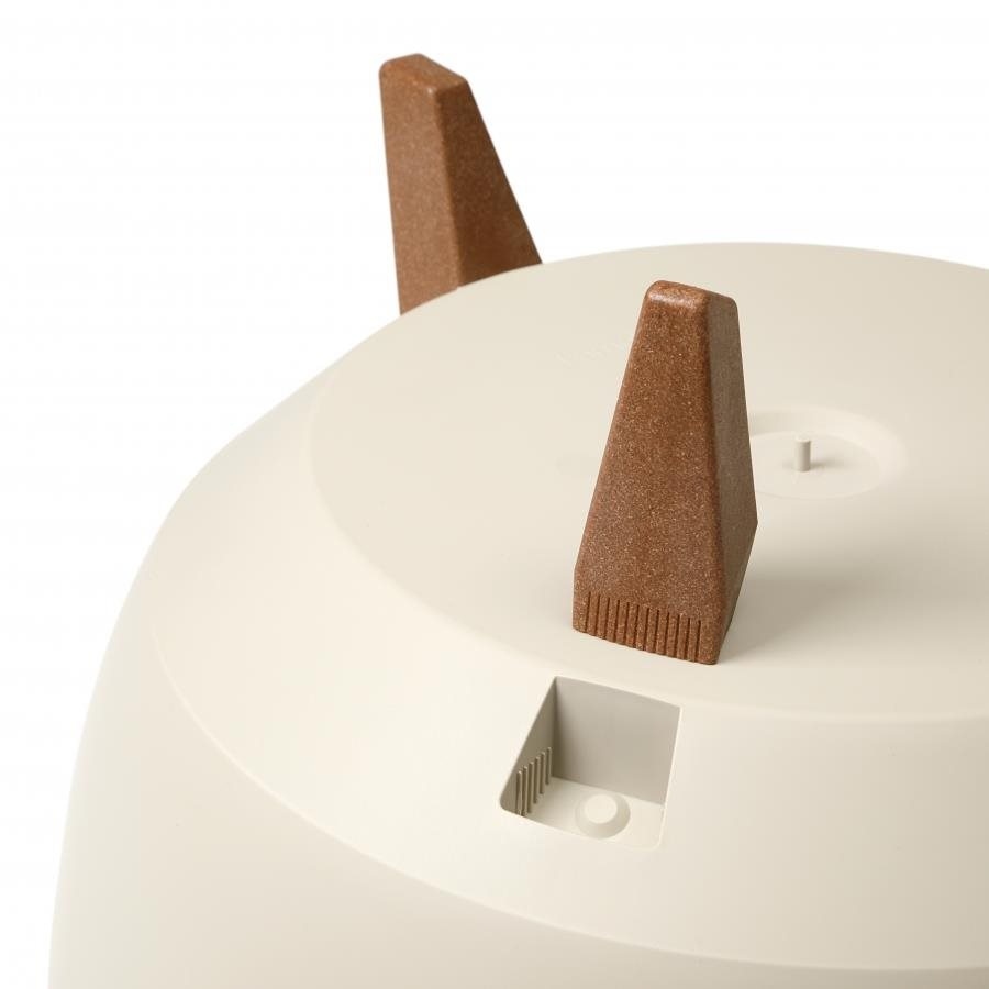 Вазон пластик ROMA круглий білий гладкий 9,3 л Ламела (9058808)