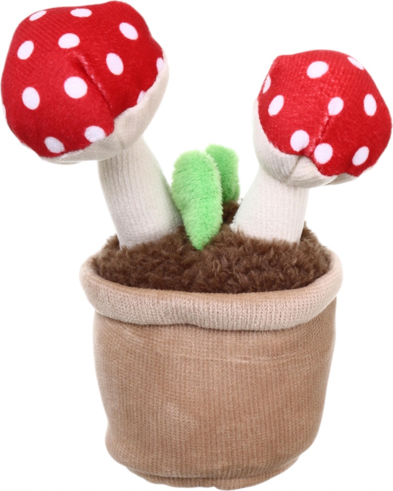 М'яка іграшка HW Planty Pals Мухамори в вазоні 12 см різнокольоровий DT250476