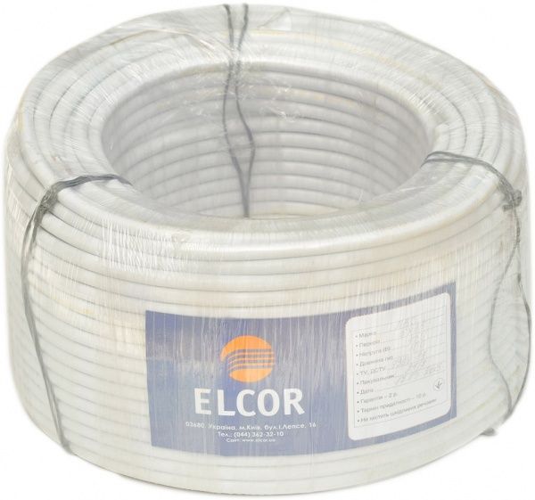 Кабель силовий багатожильний Елкор ПВС 5х1,5 мідь 