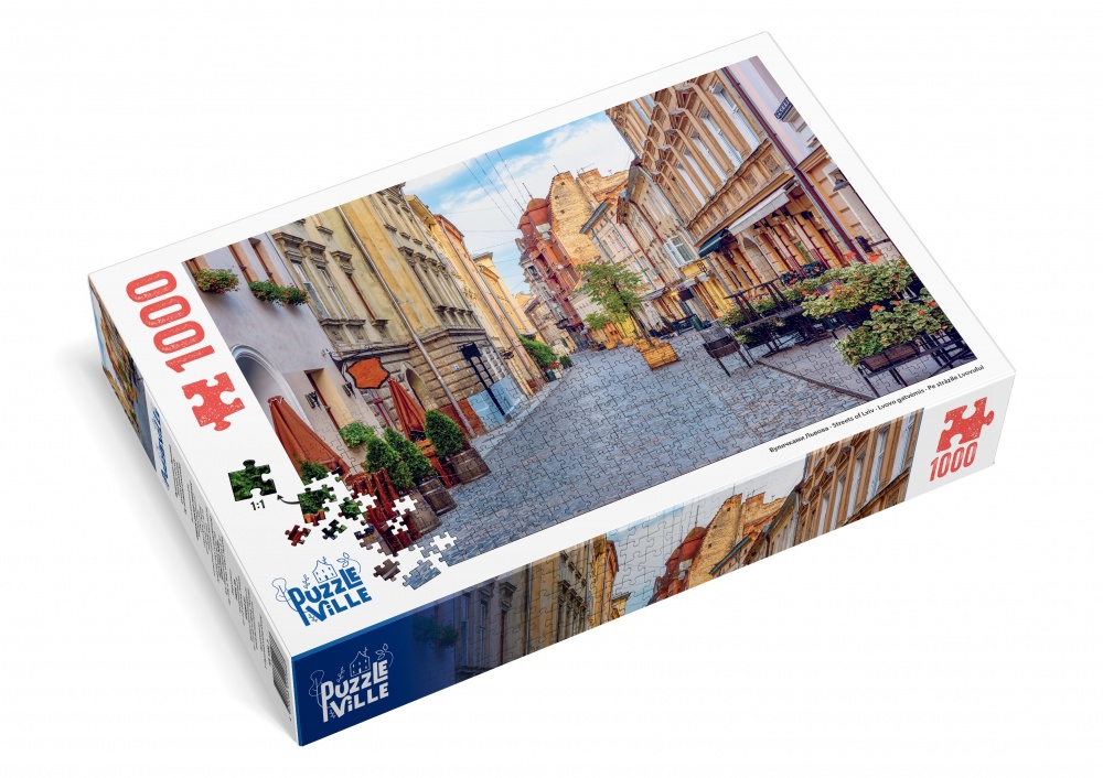 Пазл PUZZLEVILLE Вуличками Львова 1000 елементів PZL1000_3