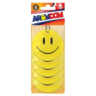 Ароматизатор Aromcom Смайлик 5 шт