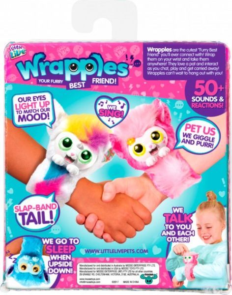 Игрушка интерактивная Moose Wrapples S1 Шора 28815