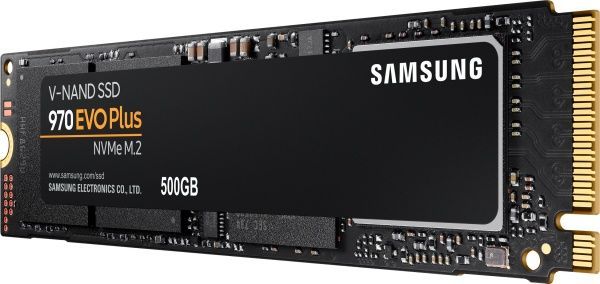 SSD-накопитель Samsung 970 EVO NVMe 500GB M.2 PCI Express 3.0 x4 3D V-NAND (MZ-V7S500BW) 