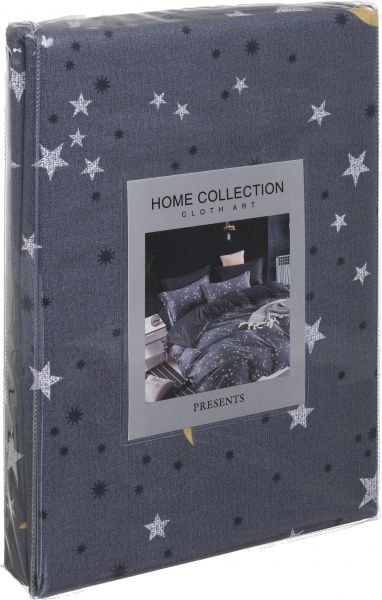 Комплект постельного белья magic night 1.5 темно-серый La Nuit 