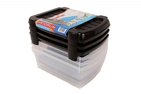 Комод пластиковий Heidrun 1520 Professional сірий 605x290x380 мм