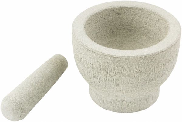 Ступка с пестиком 18*12 см гранит Kesper