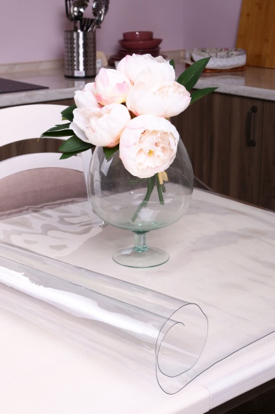 Захисне покриття м'яке скло 900х900х0,8 мм прозорий