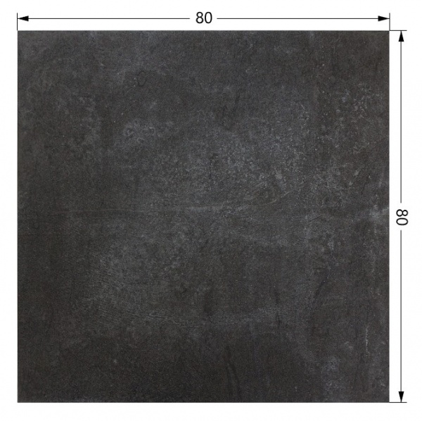 Плитка Emil Ceramica Dust Black 80х80 