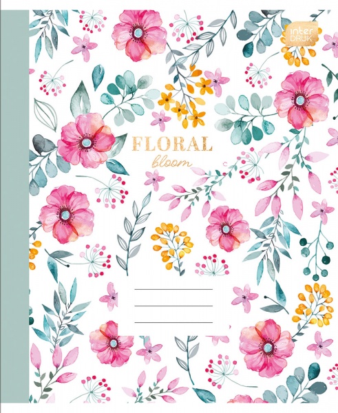 Зошит шкільний А5 48 # BOTANIQUE InterDRUK