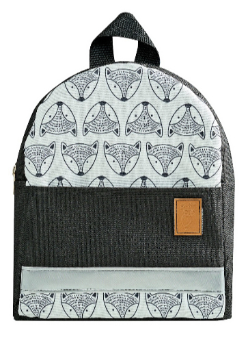Рюкзак детский Zo-Zoo Лисы черный 1100437-1