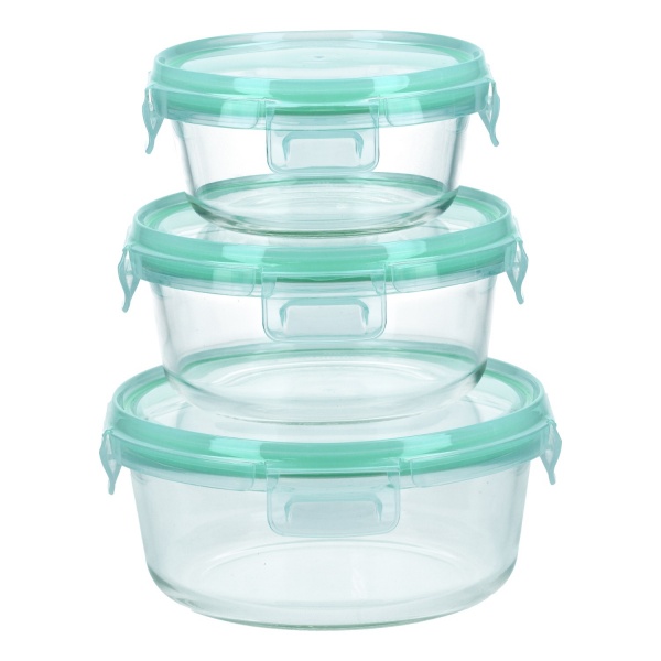 Контейнер Full wrapped 400 мл круглий м'ятний miFamilia