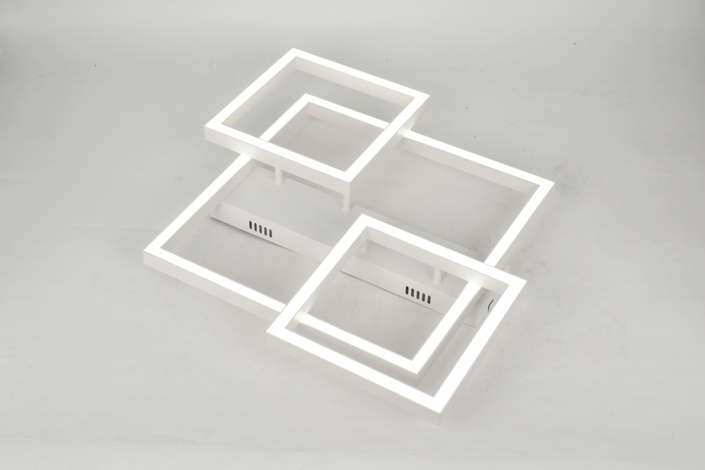 Люстра стельова Sensio LED ALBOX S510 7150Lm 3000-6000K 65 Вт білий