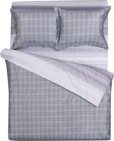 Комплект постельного белья Mesh 2.0 серый La Nuit 