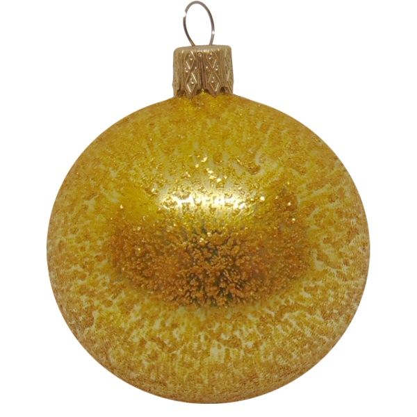 Куля новорічна d80 АХ17 2009 золото