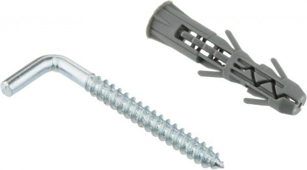 Дюбель розпорний 8х40 з L-гачком (50 шт.)